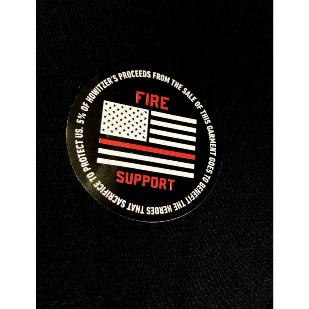 Howitzer Style Men's T-Shirt RESPECT THE RED Military Grunt - Picture 9 of 9